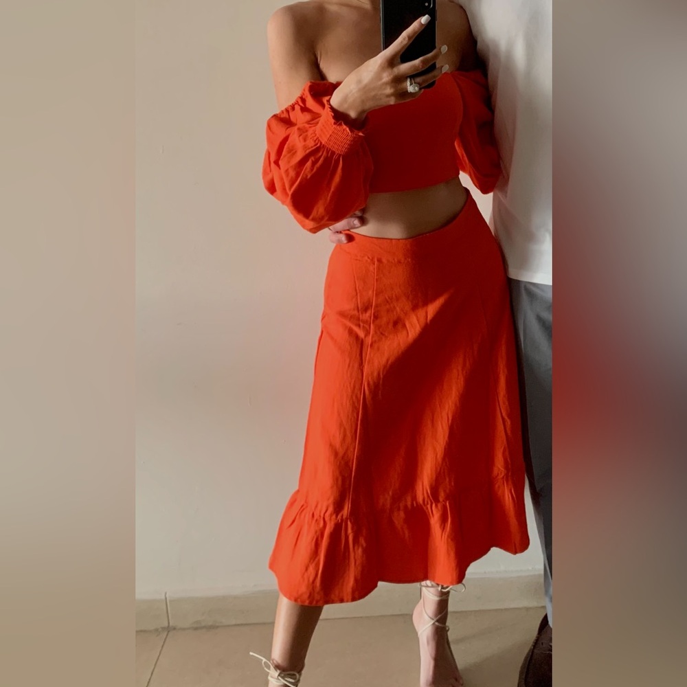Top & Skirt Set